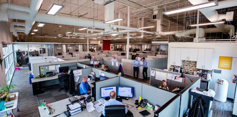 Photo of an office. Photo of an office.